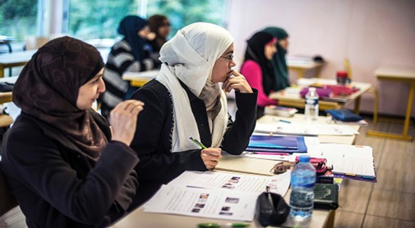 Muslim students in UK